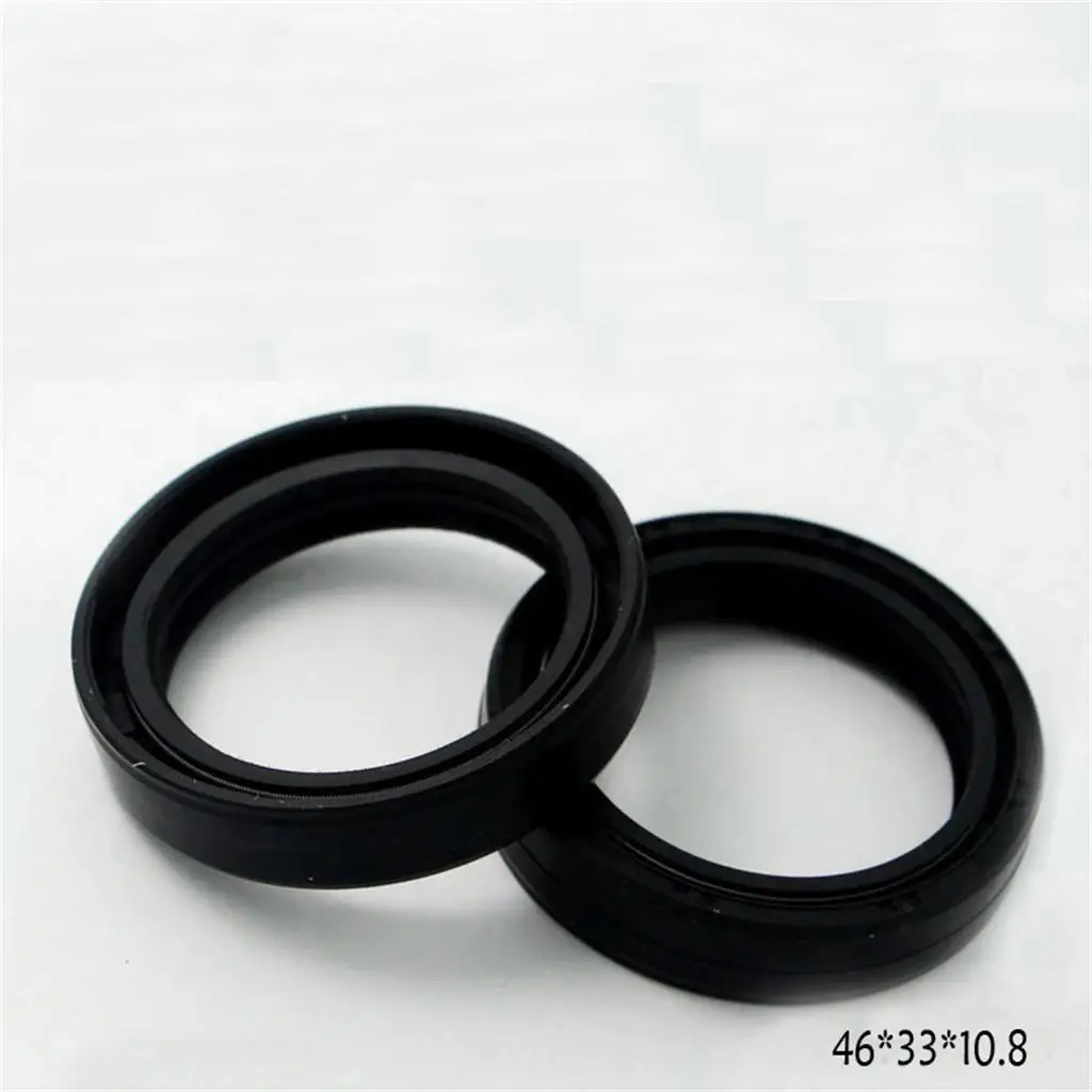 Kit de Retenes de Horquilla Delantera de Goma de Alta Calidad para Motocicleta, Fácil Instalación para Honda CA250 Suzuki GN250