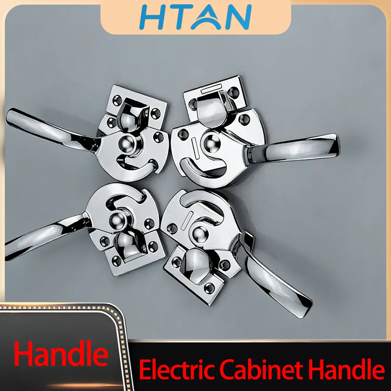 

Stainless Steel Heavy-Duty Rotating Door Handle for Industrial Electrical Machinery Vacuum Box And Freezer Equipment