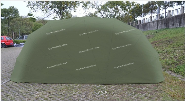 5.5M Semi-automatic Stainless Steel Automatic Mobile Garage Sun Protection Folding Telescopic Carport Sun Awning Tarpaulin