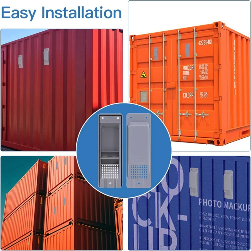 8Pack Shipping Container Air Vent Kit Heavy Duty Shipping Container Accessories Flow Ventilation Kit