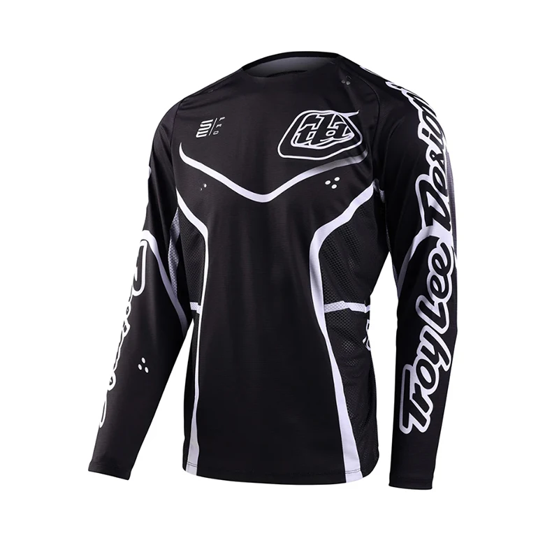 2024 Racing Downhill Jersey Mountain Bike Motorcycle Cycling Crossmax Shirt Ciclismo Clothes for Men MTB Jersey MX TLD DH