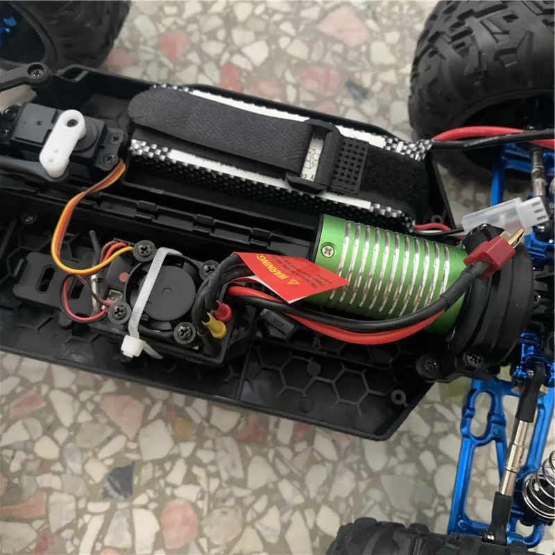 Rc Car 1:10 Four-wheel Drive Metal Brushless High-speed Off-road Vehicle F19a Full Proportion Alloy Remote Control Vehicle Model