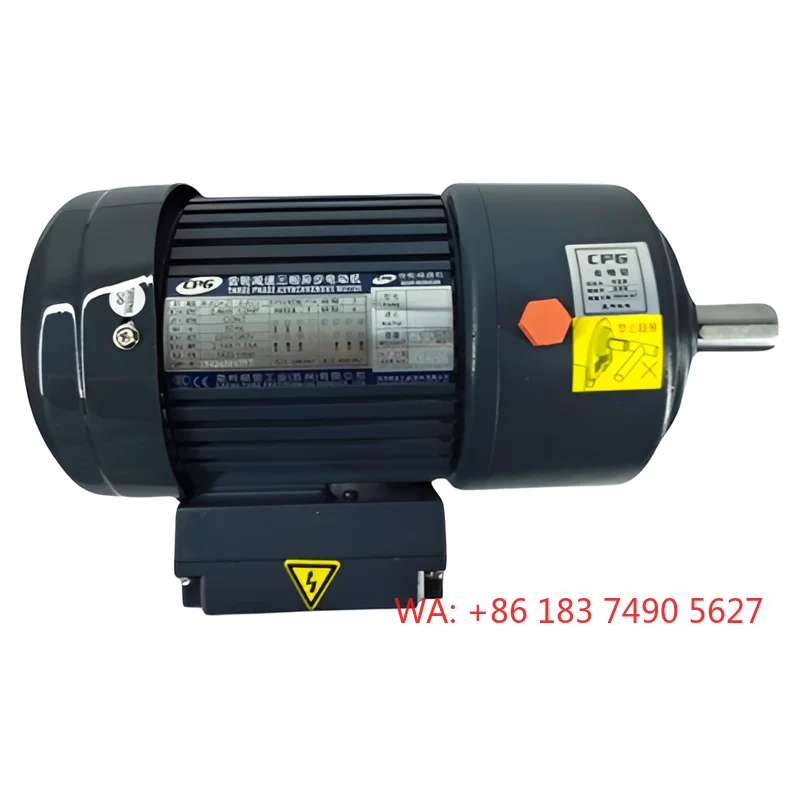 Three phase asynchronous reduction motor CH/CV shaft 18 (3-50S) 100W