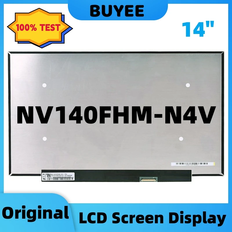 

14" New NV140FHM-N4V Laptop LCD Screen Panel LED Display Monitor 1920X1080 FHD 30Pins Replacement Parts