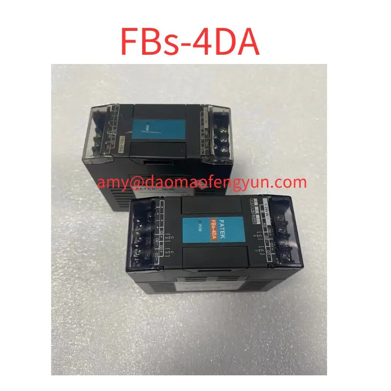 Second-hand  FBs-4DA  Analog Output Module In good working condition  fast  shipping