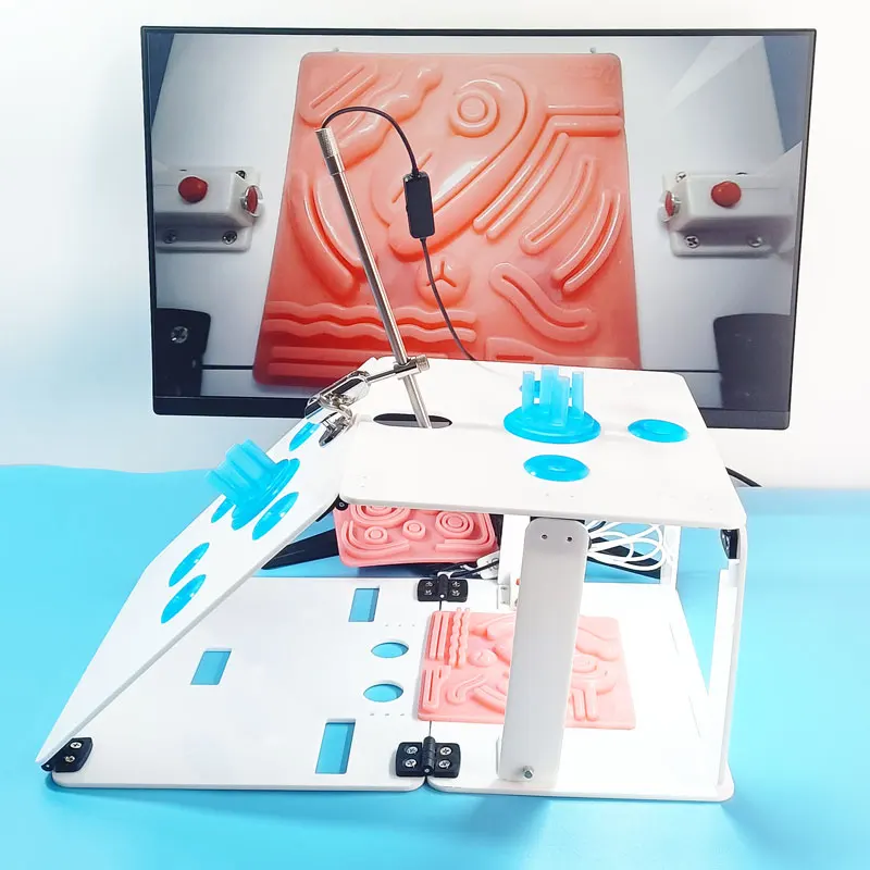 Laparoscopic Simulation Box Suit 11 Module 0/30 Degree Endoscopic Camera Laparoscopy Trainer  Training Box Teach Tool For Doctor