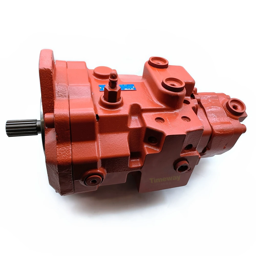 

PSVD2 Hydraulic Piston Oil Pump KYB PSVD2-27E for KAYABA PSVD2-27E-27 Excavator Piston Main Pump Spline Shaft 15Teeth