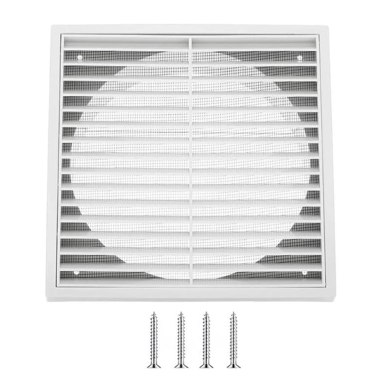 

Square Plastic Air Vent Cover Ventilation Louver Grille for Home Improvement - Durable Home Vent Cover