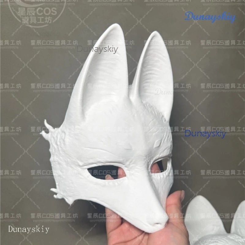 disfraz halloween mujer New Game Silent f Hill Kotoyuki Tsuneki Fox Mask Cosplay Mask Prop Wig Halloween Carnival Mens Horro view 6
