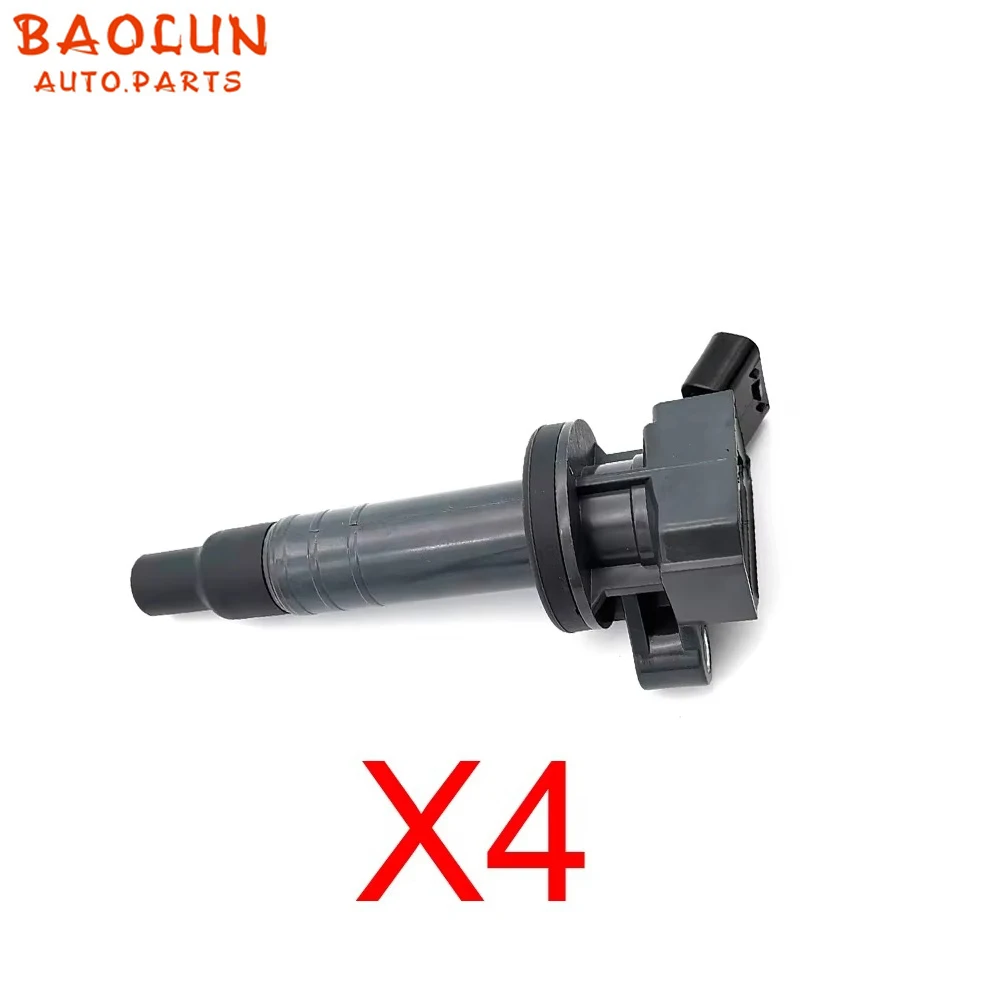 Катушка зажигания BAOLUN, 4 шт., для TOYOTA LEXUS Pontiac Vibe Celica Corolla MATRIX MR2 Spyder RAV4 AVENSIS 9091902239   90919-02239