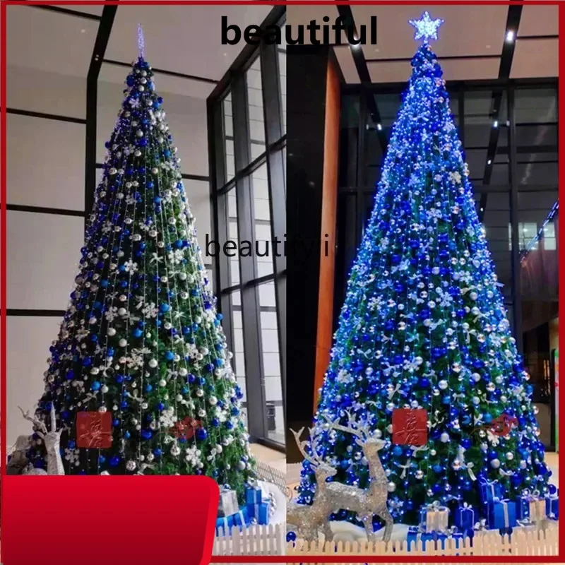 

Modern Christmas Tree, Large 3m 4 5 6 7 8 Christmas Decorative Tree Blue Mall Hotel H