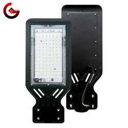 50W 100W LED Street Light AC 220V Holofotes ao ar livre IP65 Impermeável Parede Luz Jardim Estrada Rua Caminho Pólo Luzes