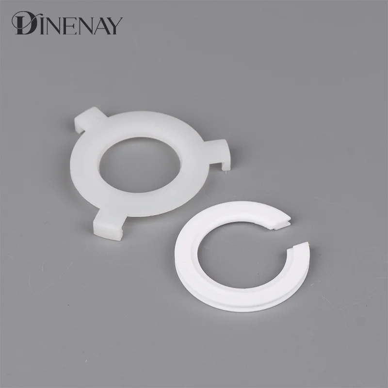 5Pcs E27 To E14 Lampshade Lamp Light Shades Socket Reducing Ring Adapter Washer White Lamp Covers Accessories