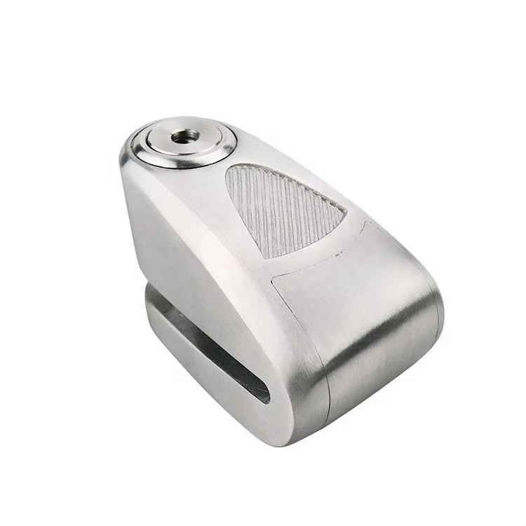 

120dB Alarm Motorcycle Disc Lock - 14mm Stainless Steel Lock Pin, Robust Anti-Theft Lock for Motorcycle & Automotive