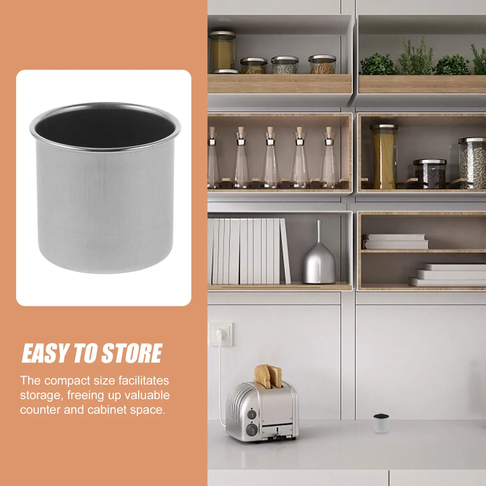 

Compact Stainless Steel Measuring Cup Versatile Baking Accessory for Home Travel Picnic Barbecue Stainless Steel Measuring Cups