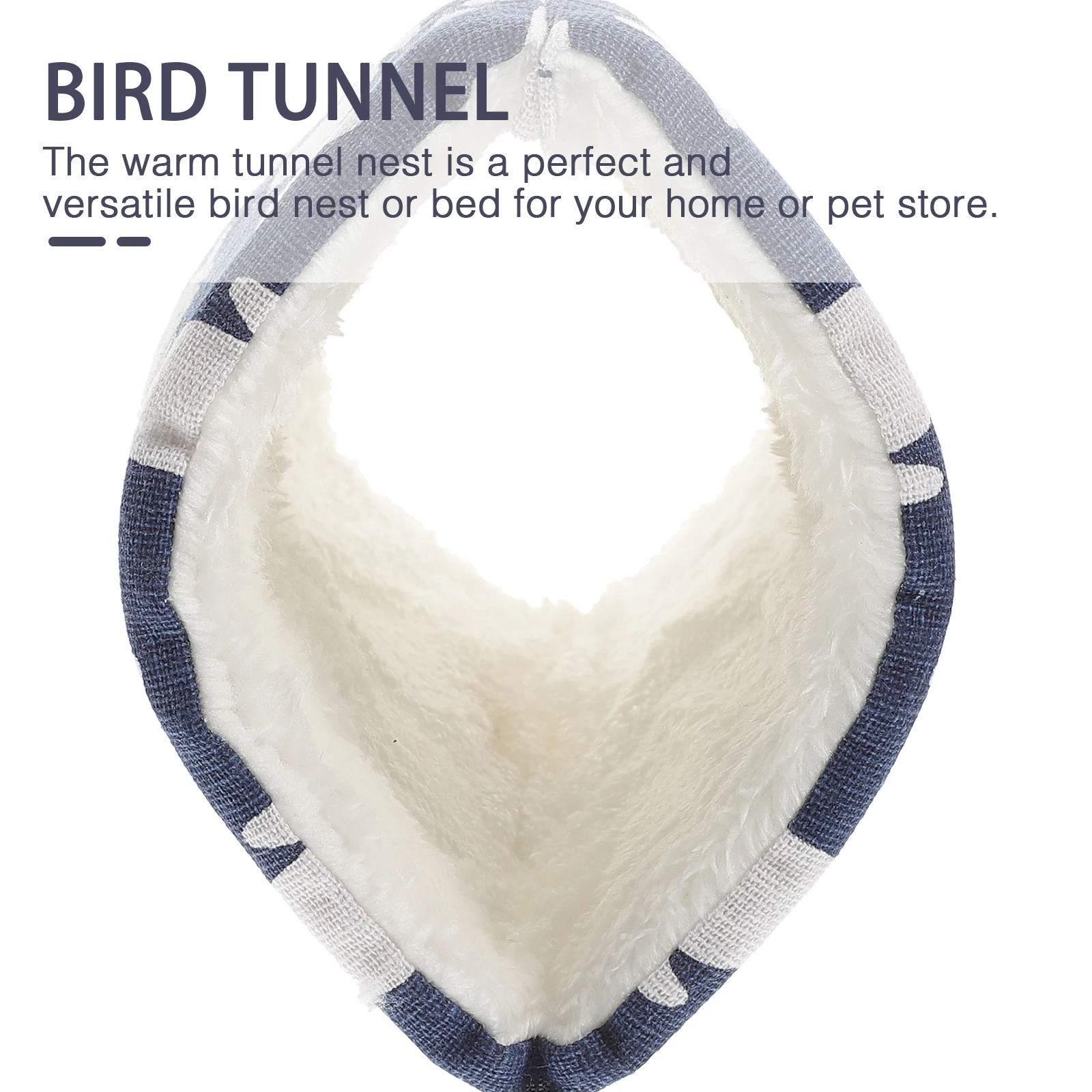 Little Pet Nest Comfortable Blue Cotton Parrot Tunnel Four Seasons Sleeping Bed Warm Cozy Durable Safe Squirrel Guinea Pig