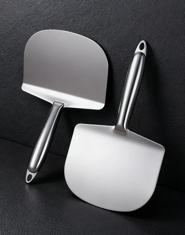 

Stainless Steel Curved Trowel, Fan-Shaped Plaster Spatula, Thickened Bricklayer's Tool for Oil Workers, Ash Scraper