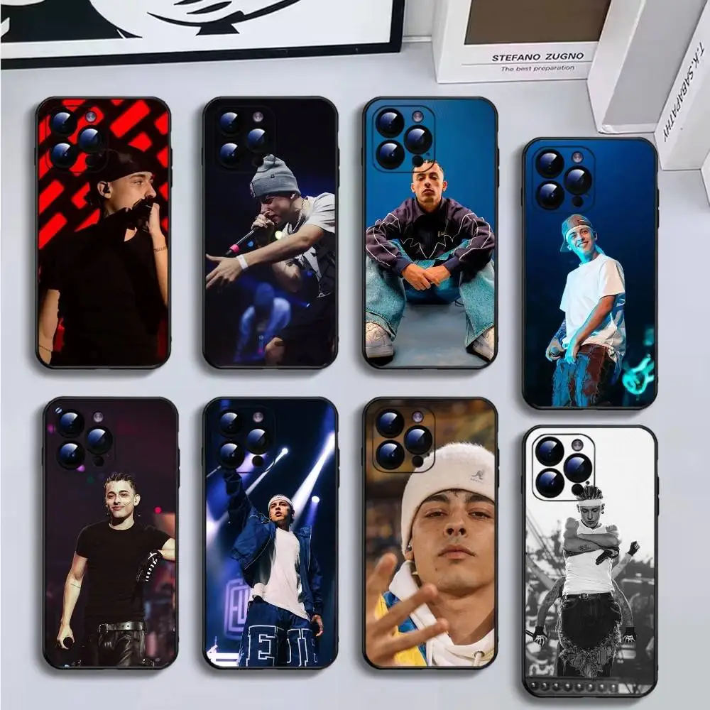 

Singer-Trueno Phone Case For iPhone16,15,14,13,12,11 Plus,Pro Max,XS,X,XR,SE,Mini,8,7,Soft Black Cover