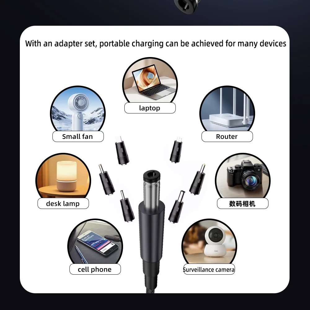 USB C إلى تيار مستمر كابل تعزيز الطاقة 140 واط نوع C إلى 5 فولت 9 فولت 12 فولت 15 فولت 20 فولت 28 فولت قابل للتعديل الجهد محول موصل الحبل لجهاز توجيه الكمبيوتر المحمول