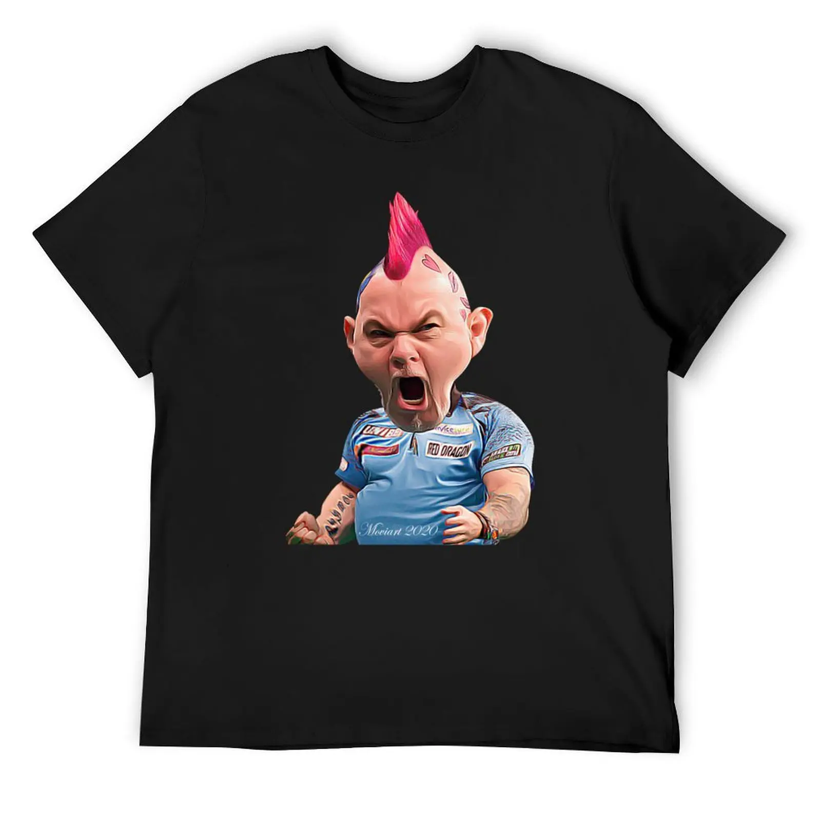 Peter Wright - Snakebite - Darts T-Shirt rapper graphic tees oversized anime stuff Aesthetic clothing mens champion t shirts