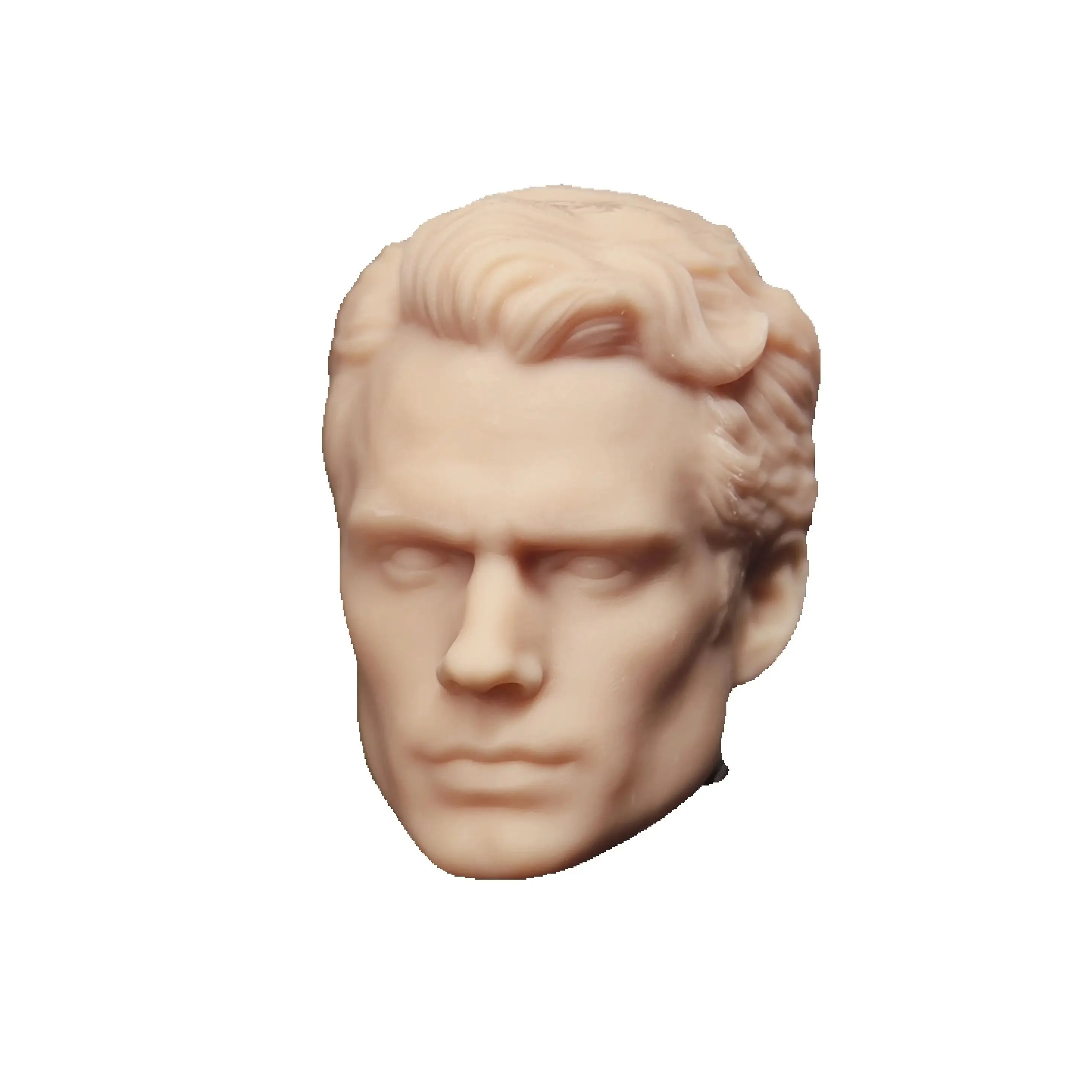 

HL2042 DIY Customized 1/18 1/12 1/10 Clark K Henry C Unpainted Head Sculpt for 3.75" 6" 7" Figure SHF ML Mafex Mez NECA Mcf
