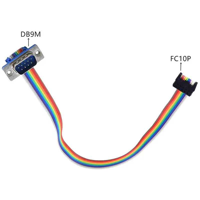 Piercing-Cable de conexión Com9-Pin puerto serie DB9 RS232, adaptador de puerto COM de placa base, Cable de extensión, macho y hembra DB9