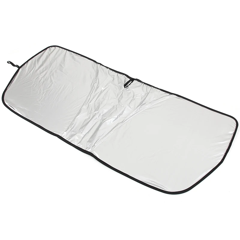 For Rivian R1T Silver Tape Car Styling Car Front Windshield Anti-UV Sun Protection Mat Car Protection Accessories