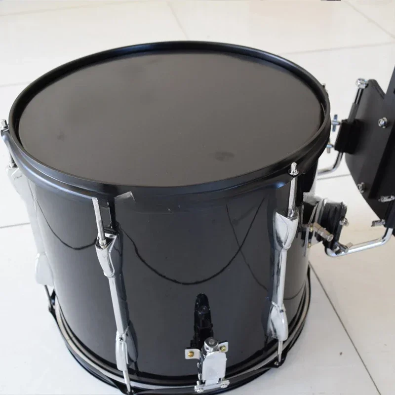 طبلة كمين سوداء من الدرجة الاحترافية لعام 2025 مصنوعة يدويًا بقرع عالي الجودة للأداء