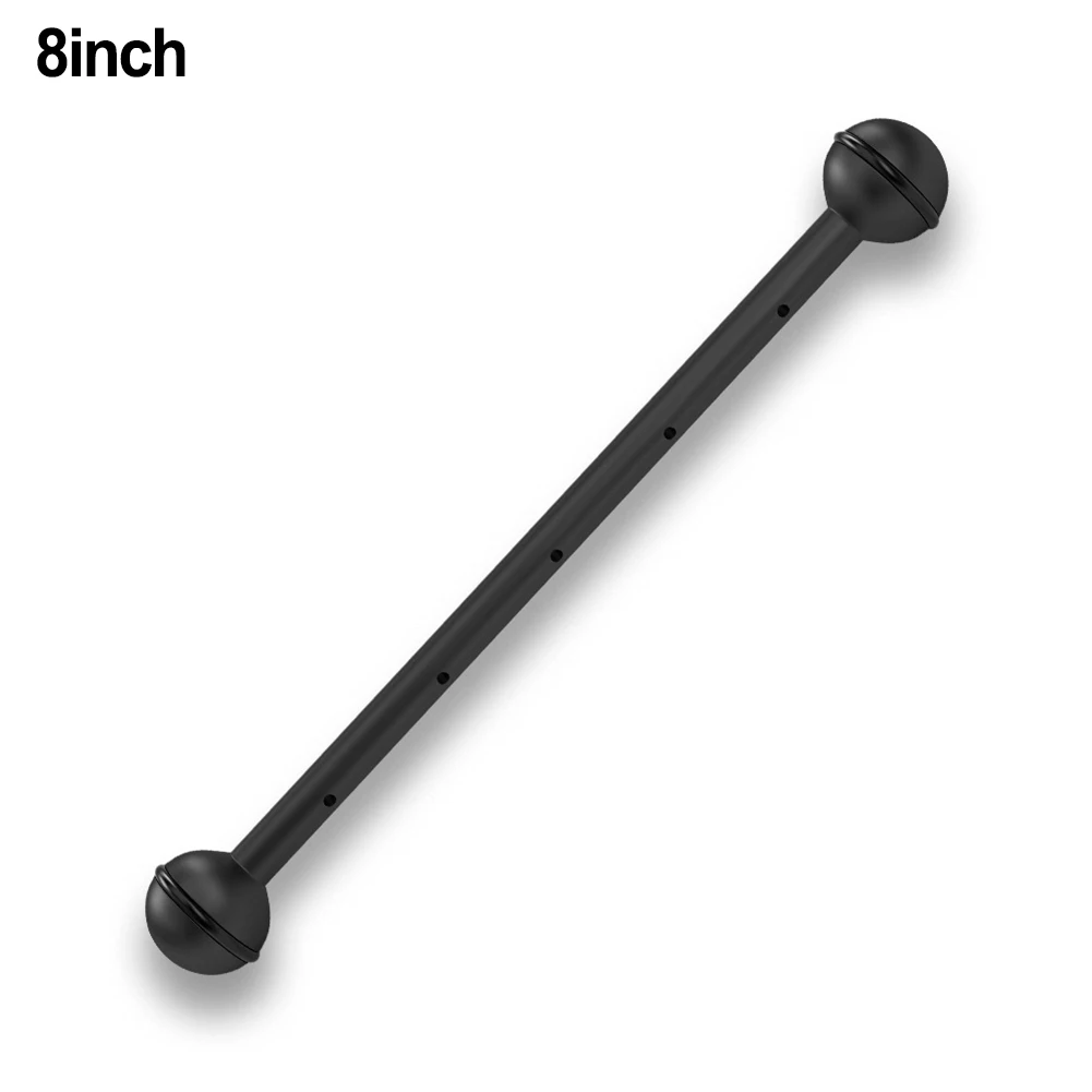 CNC Aluminum Alloy Diving Photography Light Pole Photography Accessories 10inch Aluminum Alloy Photography Accessory