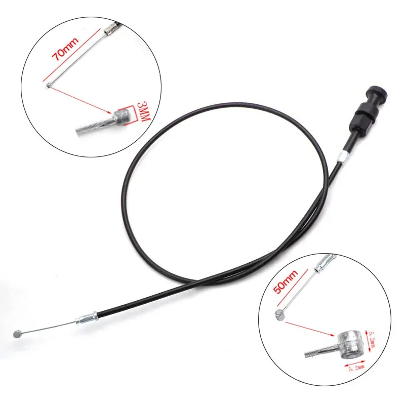 Choke Cable Throttle Cable 77cm 94cm For Carburetor Yamaha PEEWEE PW80 Pit Dirt Bikes PW 80 33.9\