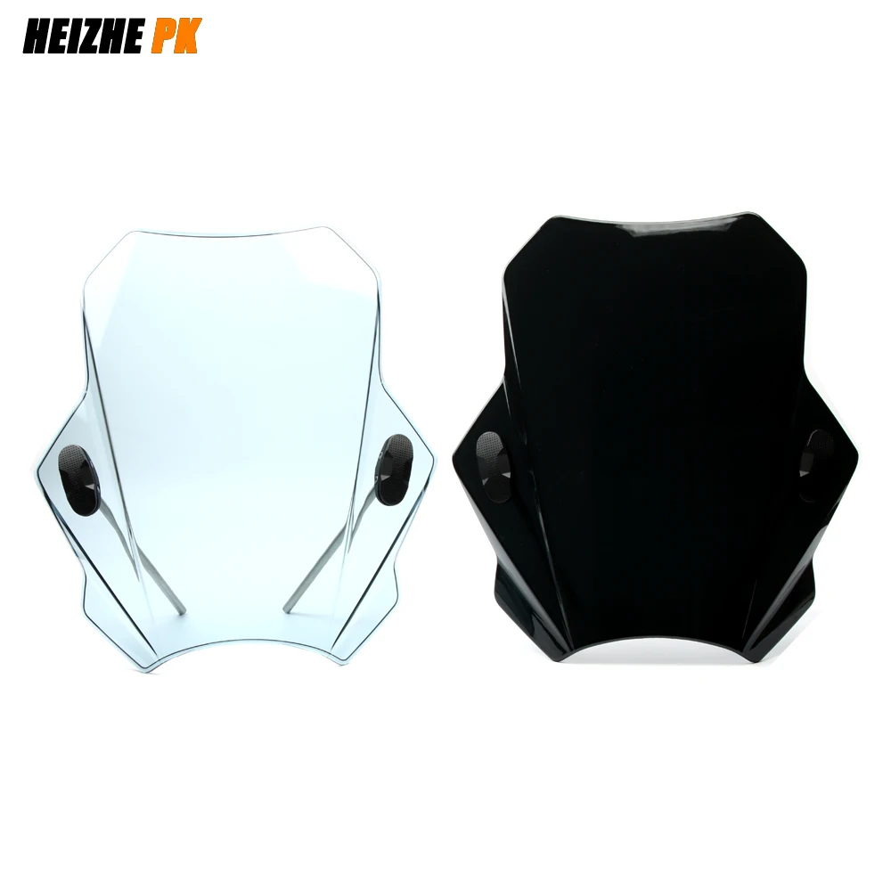 For KTM DUKE 390 250 690 Enduro R Windscreen Windshield For duke 790 890 1290 Super Duke R Wind Shield Screen Protector Parts