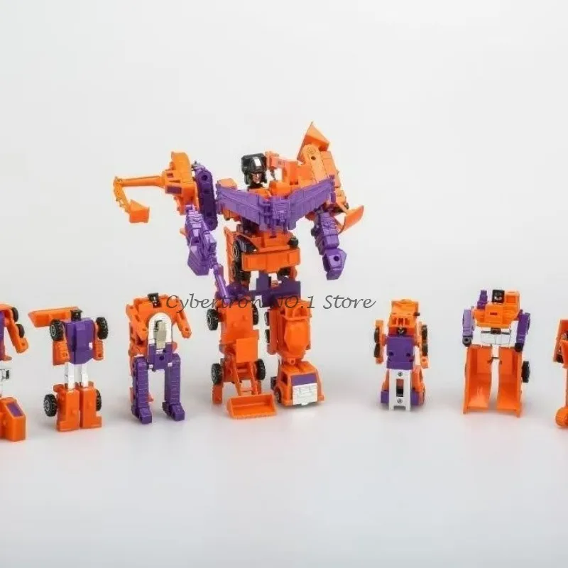 

Transformer Toys Deformation Robots G1 Series Orange Devastator KO Version Movie Character Collectible Action Figures Model Gift