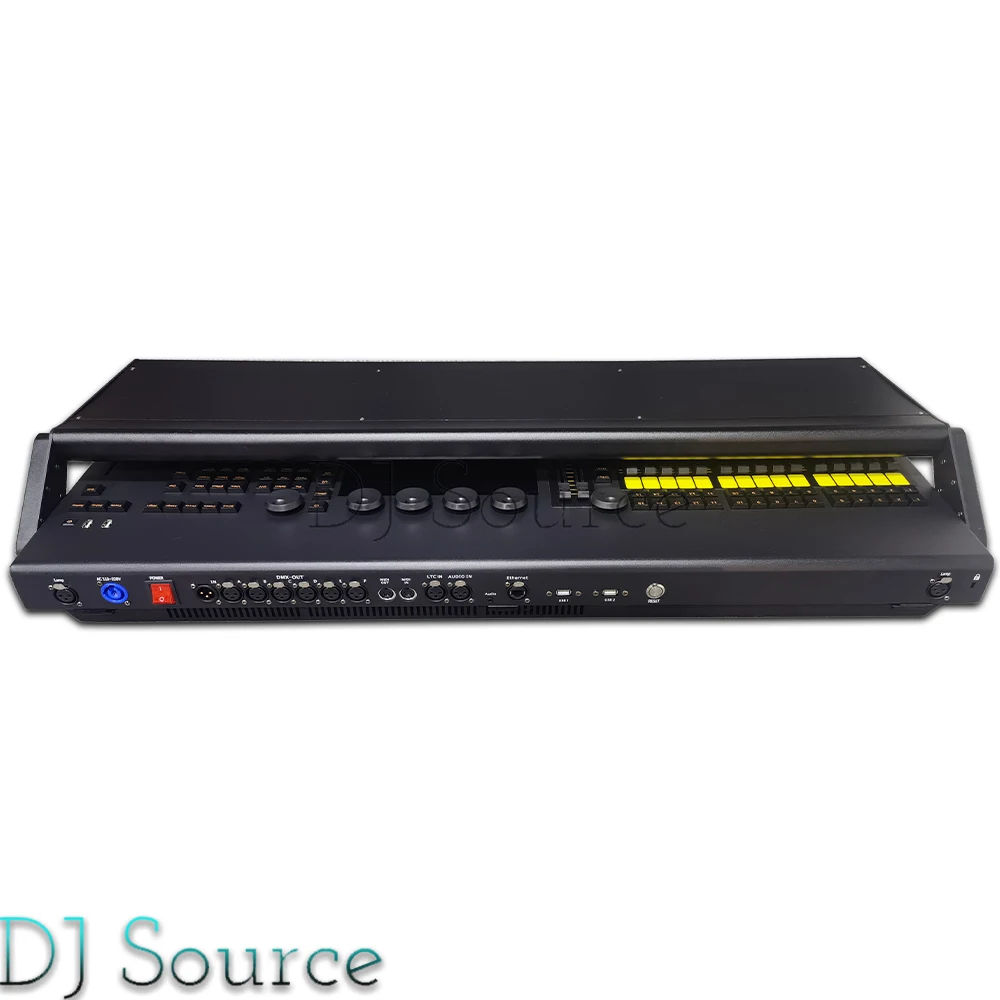 T3 ONPC System RGB Command Wing Fader Wing Stage Lighting Console Electric Fader I7 CPU With Backlight DMX512 DJ Bar Moving Head