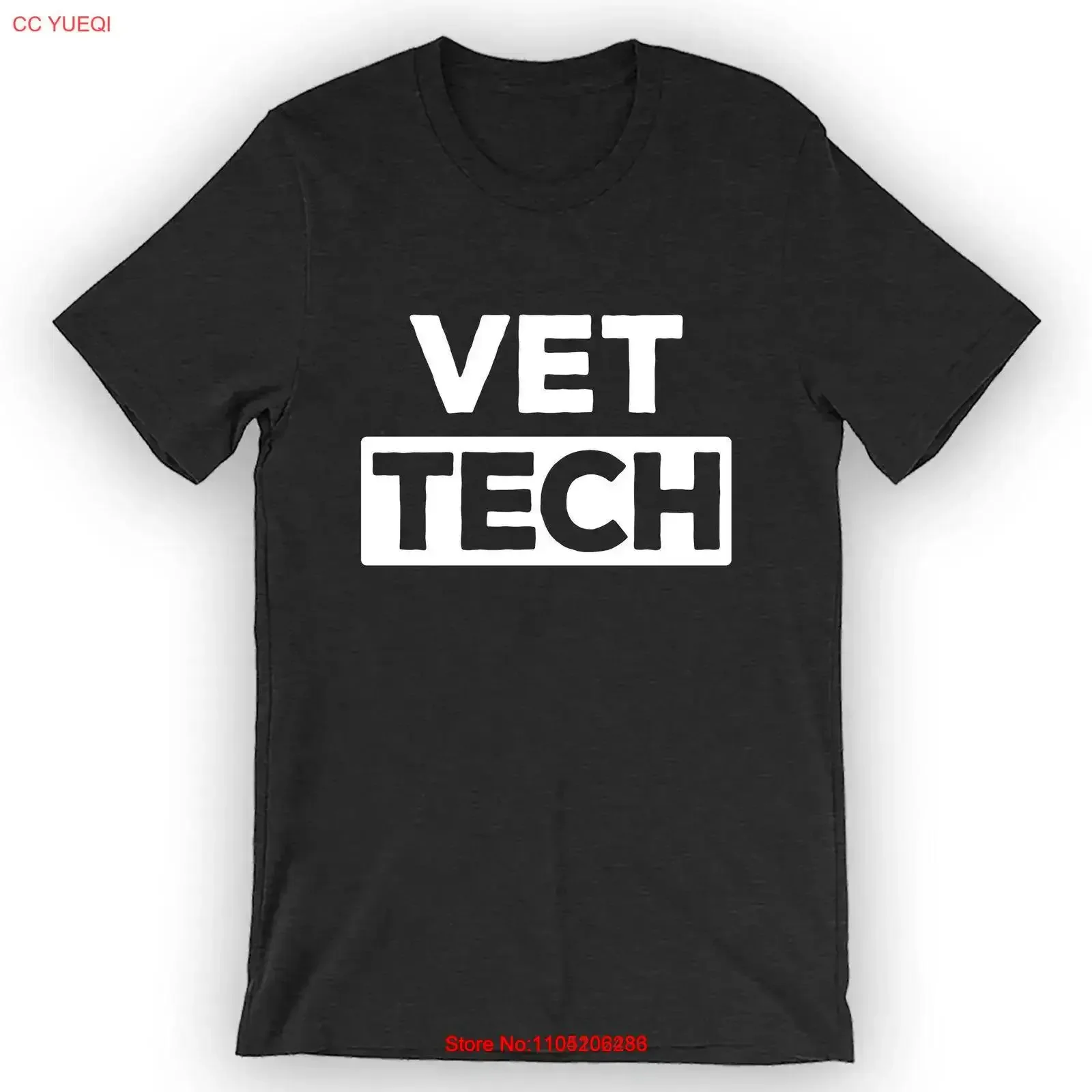 

Vet Tech T Shirt vintage Washed Versatile streetwear homme designer clothes graphic Casual Unisex Stretched Comfortable
