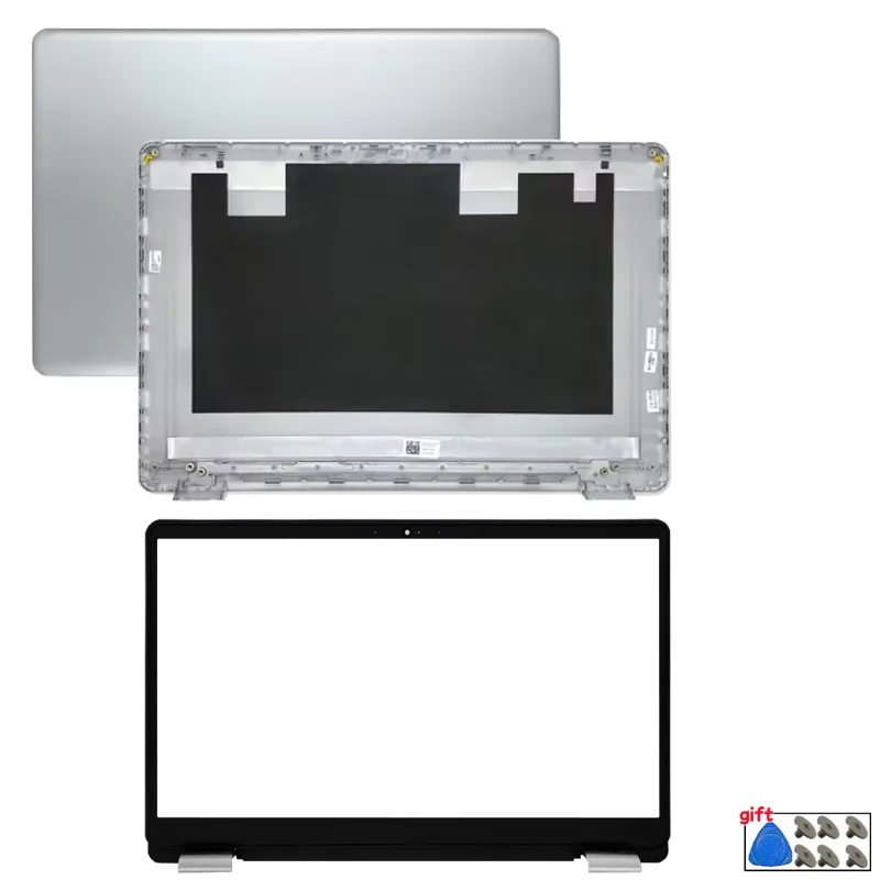 جديد لأجهزة الكمبيوتر المحمول Inspiron 15 5000 5584 P85F LCD الغطاء الخلفي الإطار الأمامي المفصلي الغطاء الخلفي الغطاء العلوي قطع غيار الكمبيوتر الفضي #5