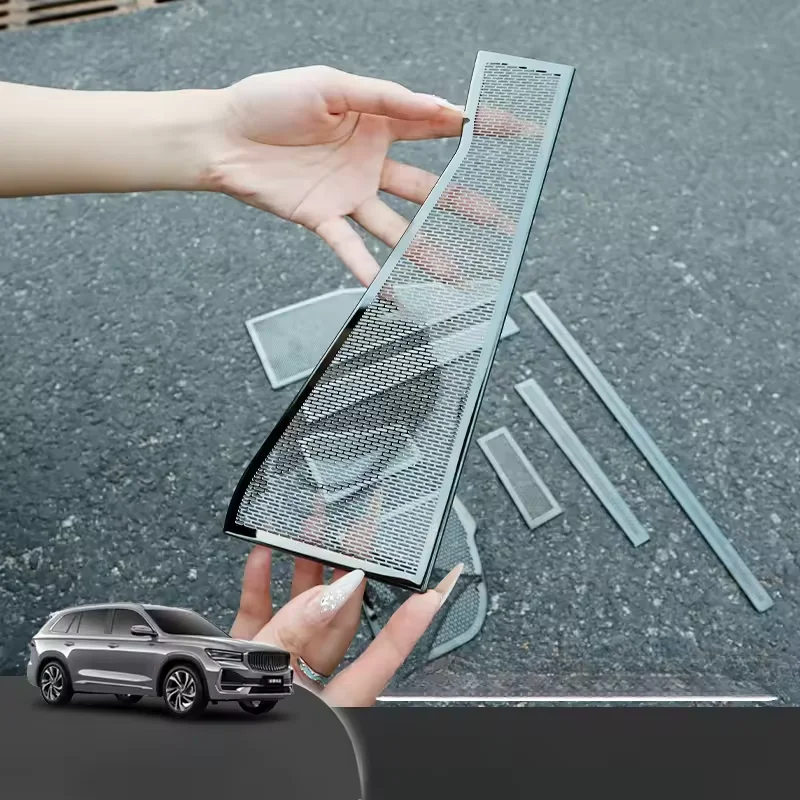

Защитная крышка воздуховода капота из нержавеющей стали для Geely Monjaro Xingyue L 2021-2025