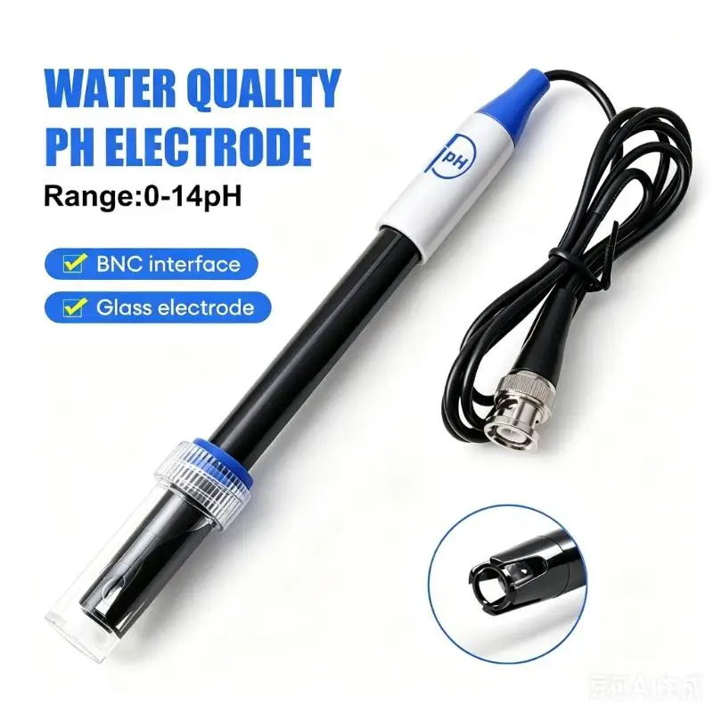 652F Corded Measuring Electrode Probes 0-14 for Water Acidity Review and Aquaculture