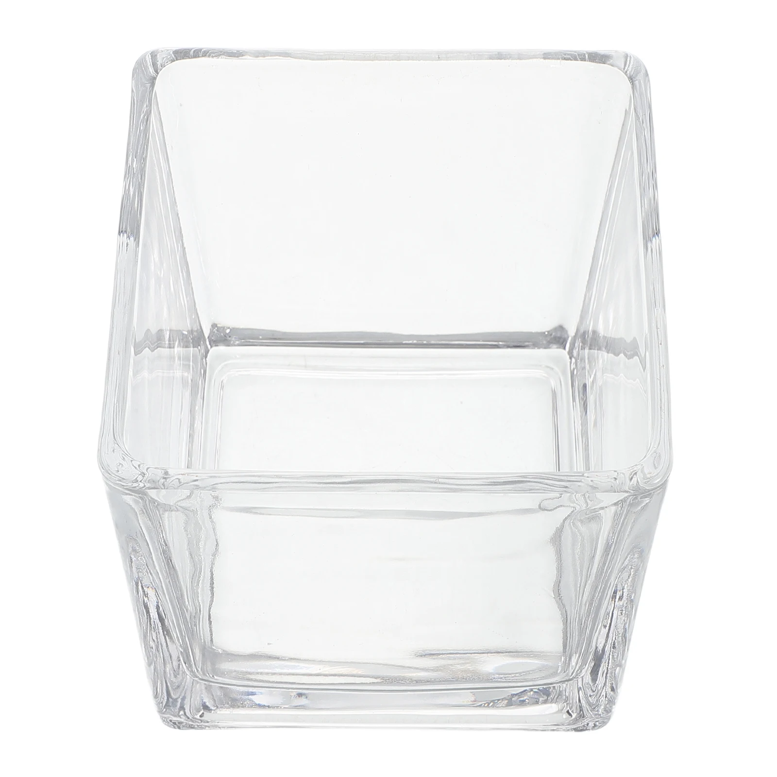 

Thickened Clear Glass Square Vase Modern Style Flower Vase Hydroponic Plant Container Wedding Centerpieces Table Decor