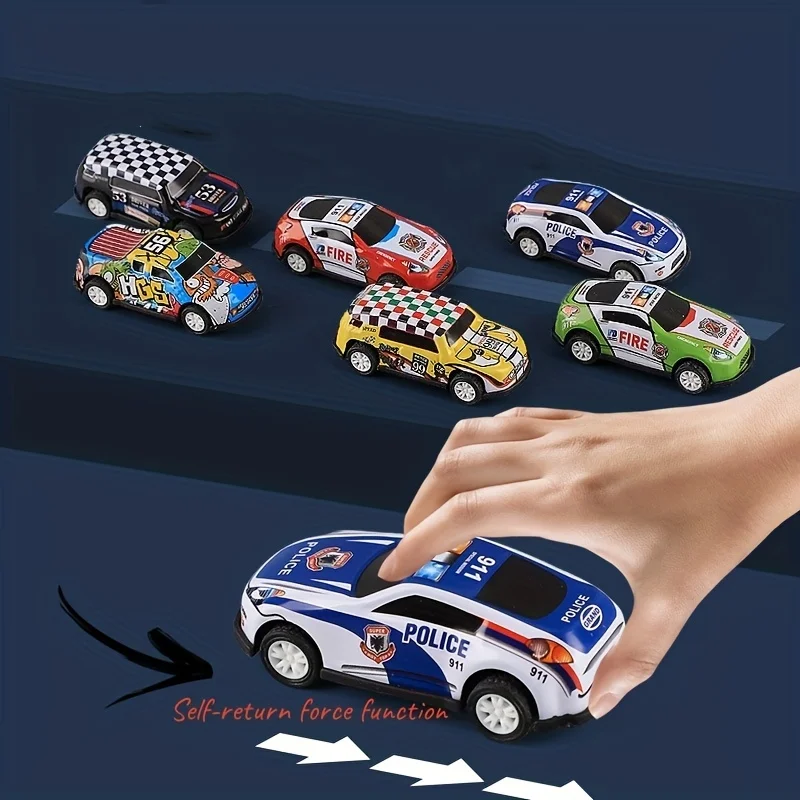 15/20/50個入り 子供用合金製ミニレーシングカー収納ボックス プルバックカーセット リバウンド式複数車 子供向けコレクション玩具