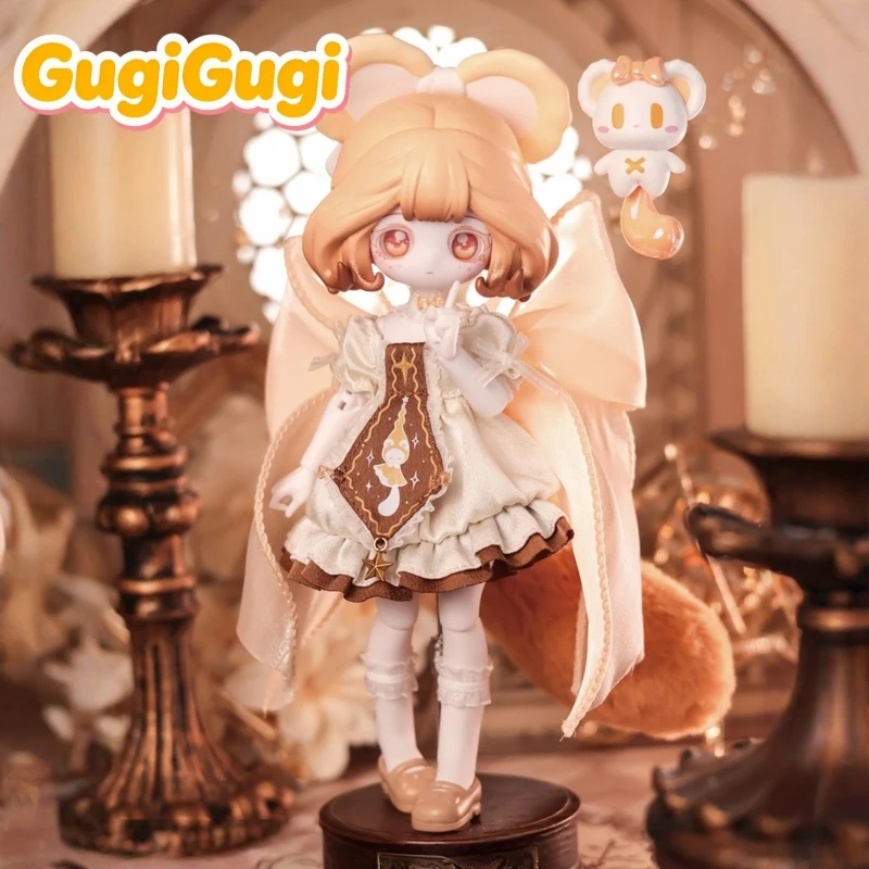 

Genuine The Luluelf Story 1/8 Action Figure Bjd Limited Hanging Hang Card Spiral Golden Bear Cute Model Decoration Collect Gift