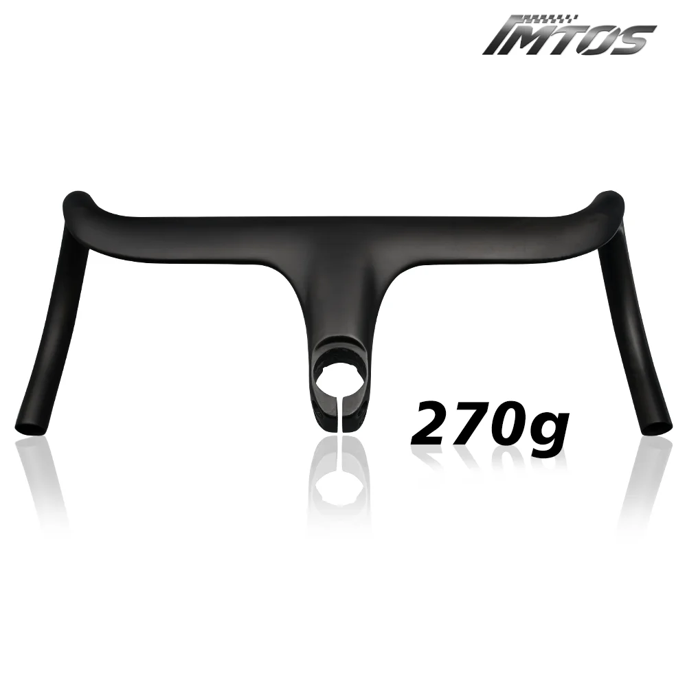 IMTOS Colora 270 g Ultra Aero Carbon Integrierter Handlenker nach außen 20 ° Rennrad/Gravel Fahrradlenker 28,6/31,8 mm Rennrad