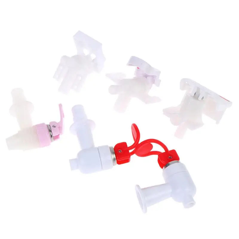 Compact Faucet Replacement Parts Water Valve Dispenser Faucet Nozzle Switch Easy Installation Push-Type Switch Universal