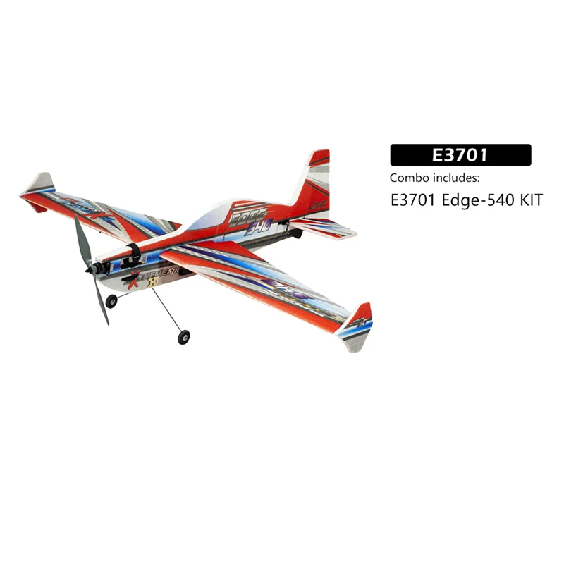 AC56-EPP 3D RC Электрический самолет Модель радиоуправления EDGE 540 1100 мм Танцующее крыло Хобби (E37)