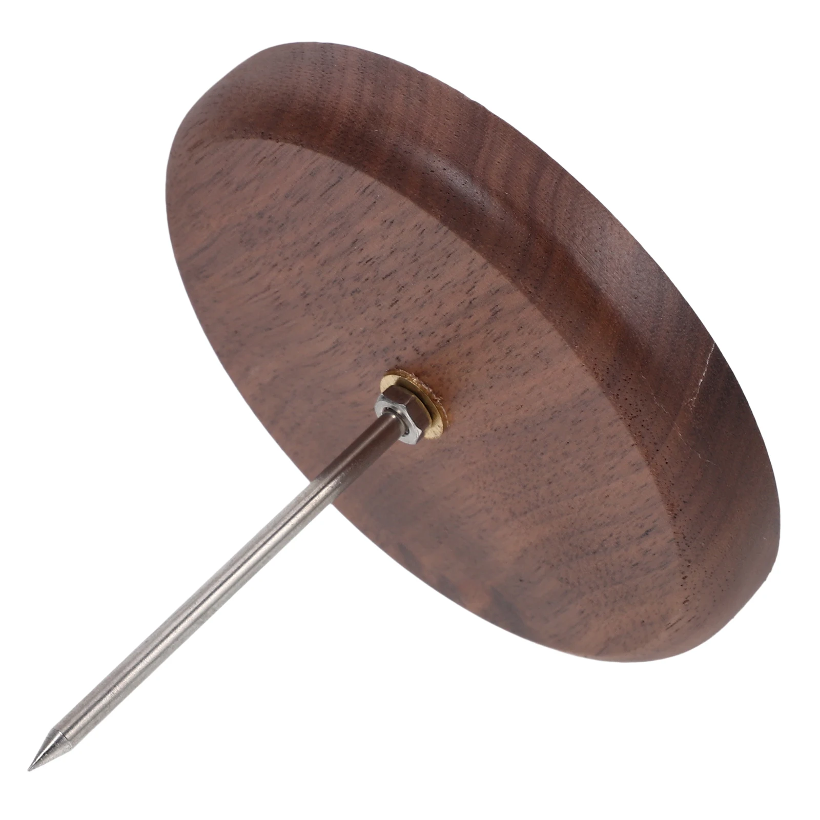 

Walnut Ticket Insert Holder Desk Bill Organizer Receipt Spike Wood Practical Memo Check File Holder Restaurant Kitchen
