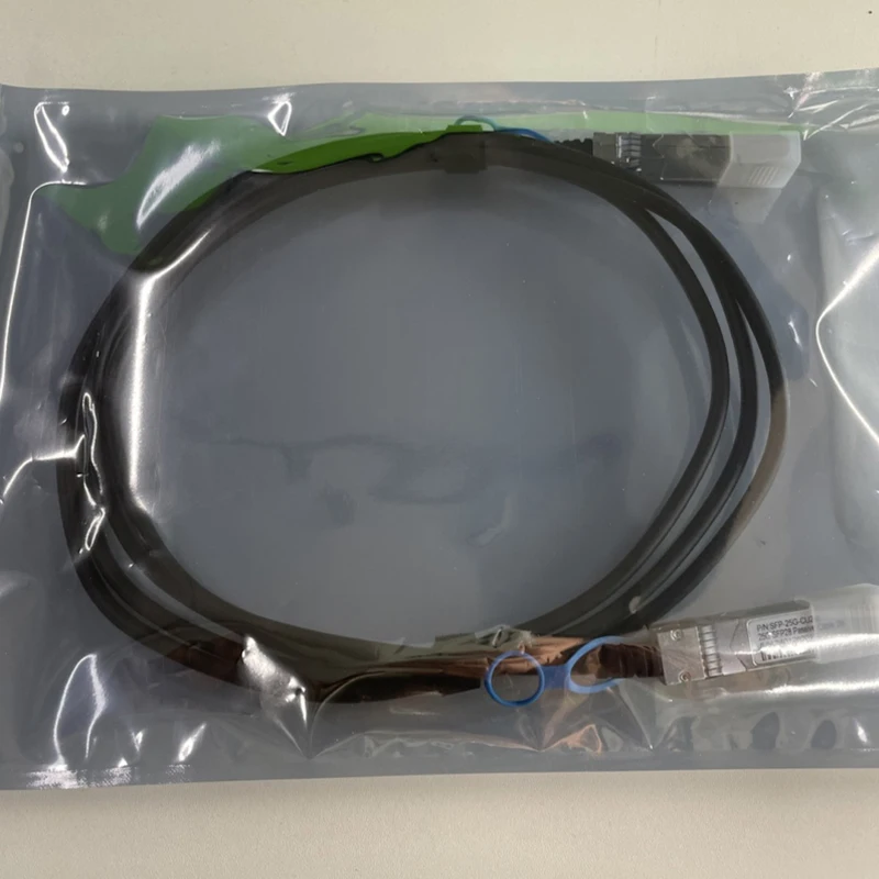 25G DAC 케이블 Twinax 케이블 SFP28 - SFP28 SFP 직접 연결 구리 1/3/5M, Cisco Huawei Mikrotik 이더넷 스위치와 호환 가능