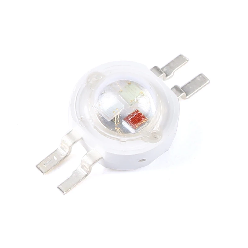 5Pcs 1W 3W 5W High Power RGB LED Chip Lamp Bulbs SMD COB Diodes RGB Highlight LED Red/Green/Blue Full Color Grow Light Beads