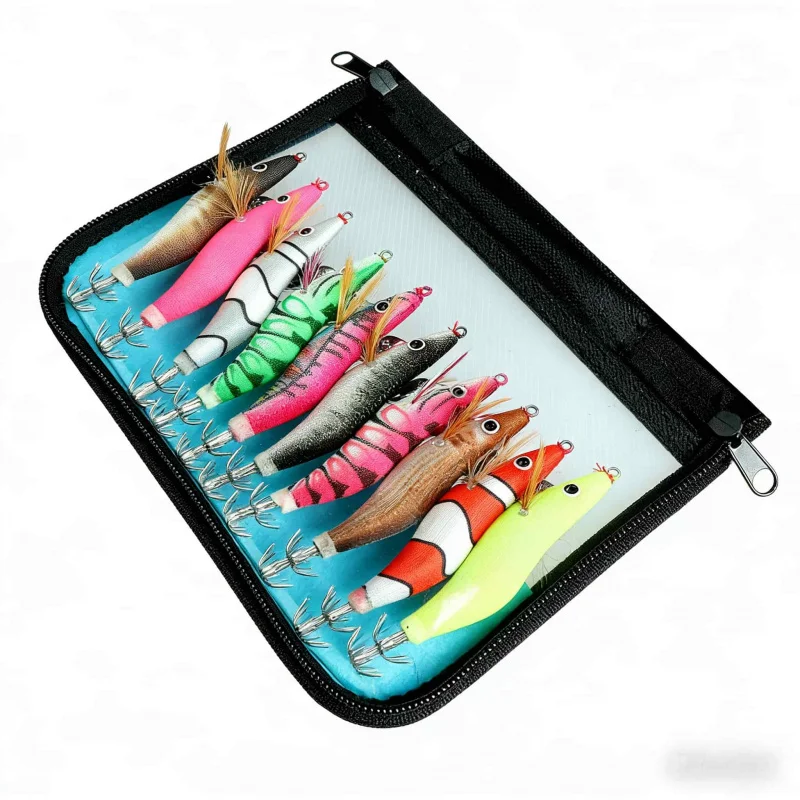 

Многоцветная светящаяся деревянная приманка-креветка (2.5/3.0/3.5) для морской рыбалки, бионическая приманка для баса и мандариновой рыбы