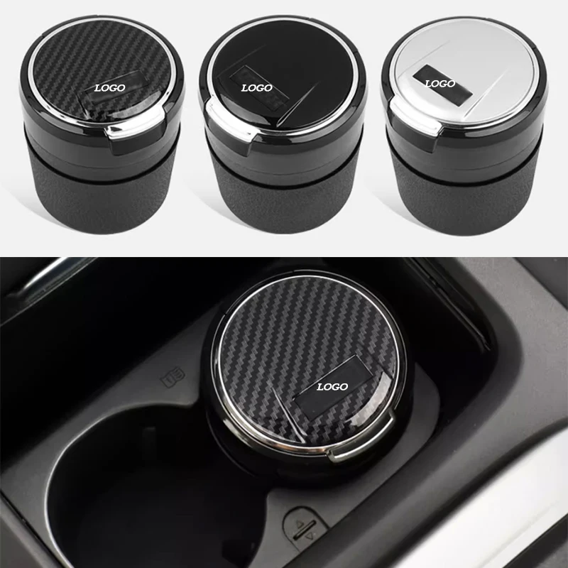 

Fit for Tank 300 Ashtray Interior Modification Ceramic Car Ash Box Anti-fly Ash Belt Led Light with Cover Accessories