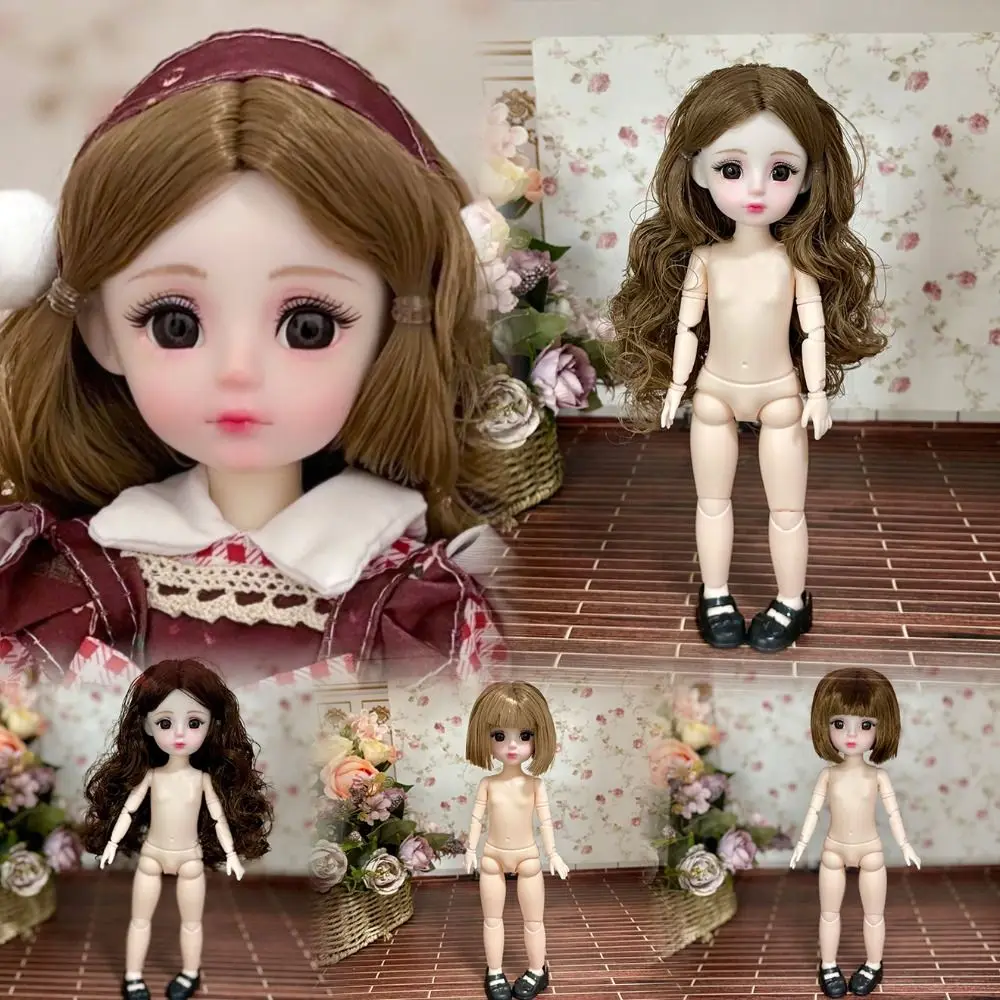 

Подарок на день рождения без одежды 1/6 BJD Кукла Одевание Белая кожа Кукла Корпус Многосуставная подвижная кукла Сменное тело Игрушка «сделай сам»