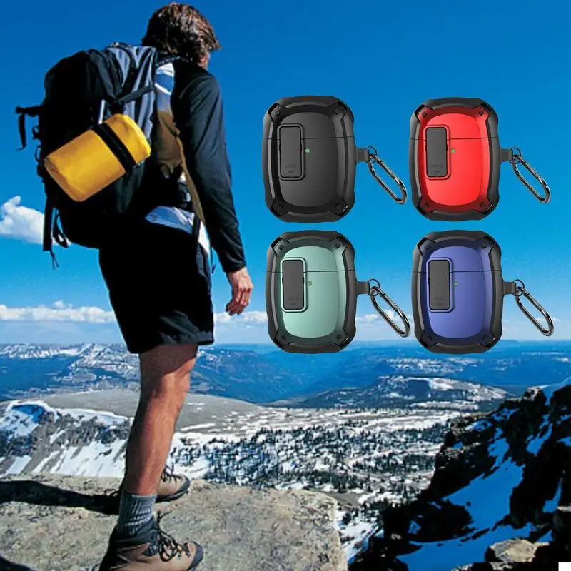 Case ForGoogleA-Series Shockproof Earphone Protective Shell Cover Case ForGoogleA With Hook New